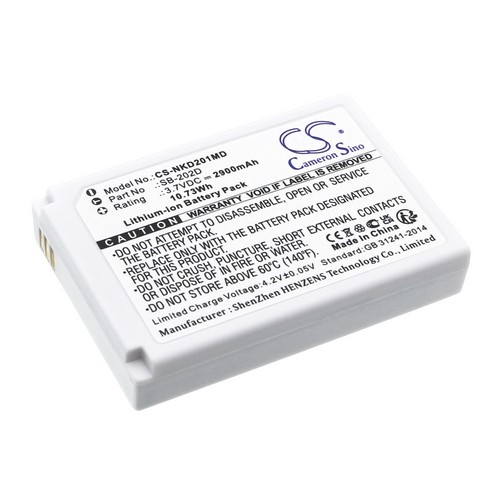 Replacement Battery for Nihon Kohden SB-202D CardioAir ECG-2010