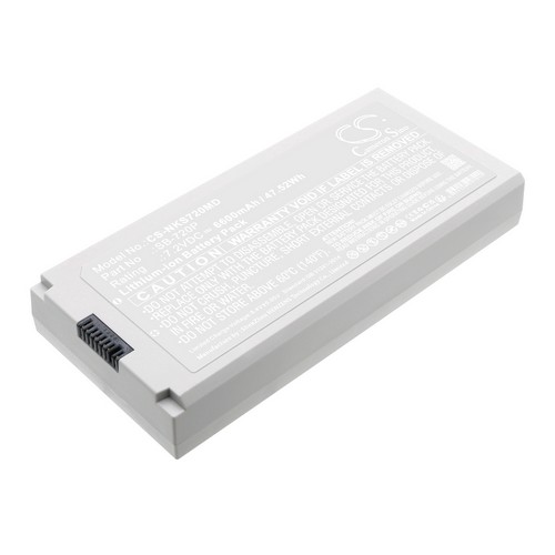 Replacement Battery for Nihon Kohden SB-720P SB-710P Lifescope SVM-7200 Defibrillation Monitor