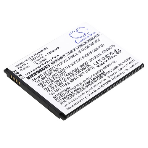 Replacement Battery for NUU NUUA6L A6L