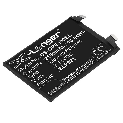 Replacement Battery for Oneplus BLP921 ACE 150W