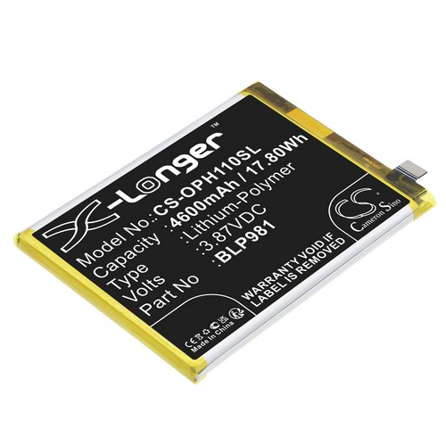 Replacement Battery for OPPO BLP981 A1 Pro PHQ110