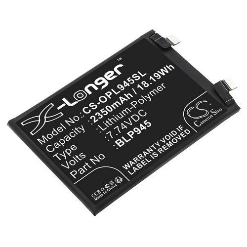 Replacement Battery for Oneplus BLP945 ACE Pro Ace Pro 5G PGP110 10T 5G CPH2419 CPH2417 CPH2413