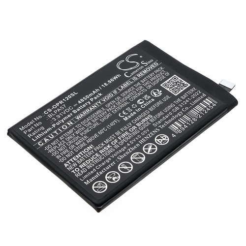 Replacement Battery for OPPO BLPA57 CPH2629 Reno12 Pro