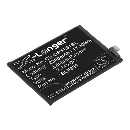 Replacement Battery for OPPO BLP891 Find X5 5G PFFM10