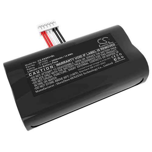 Replacement Battery for Pax BF1024 A910