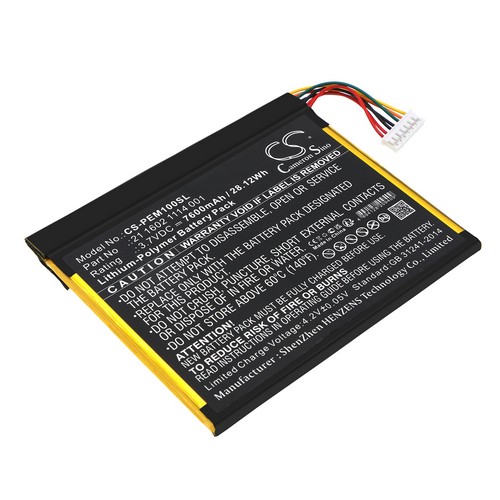 Replacement Battery for ParTner 21 1602 1114 001 EM-100