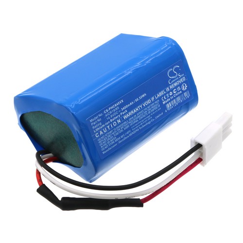 Replacement Battery for Philips 4ICR19/65 PowerPro Aqua FC6400 FC6400/01 FC6401/01 FC6400 FC6401