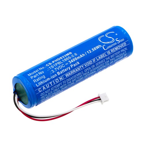 Replacement Battery for Philips 1S1PBL1865-2.6 NTA3459-4 NTA3460-4 Avent SCD833 Avent SCD833/26