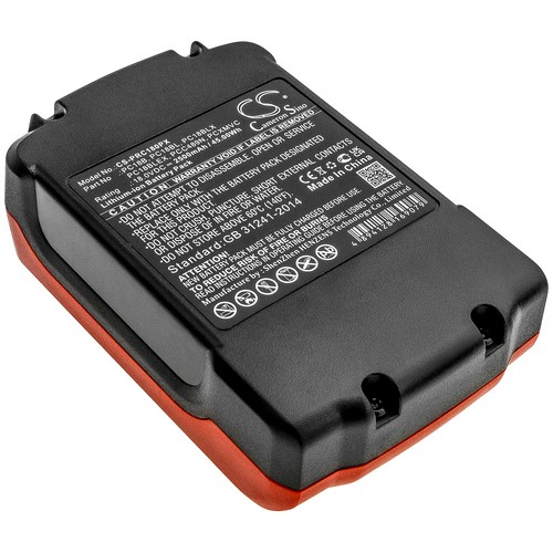 Replacement Battery for Porter Cable PC18B PC18BL PC18BLX PC18BLEX PCC489N PCXMVC PC18CS PC1800RS