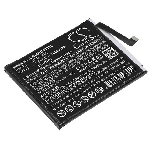 Replacement Battery for Orbic BTE-3402 JOY RC608L ORB608LBVZPP Q10 4G RC609L