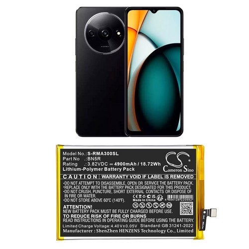Replacement Battery for POCO BN5R 2312BPC51H 2312BPC51X C61 4G