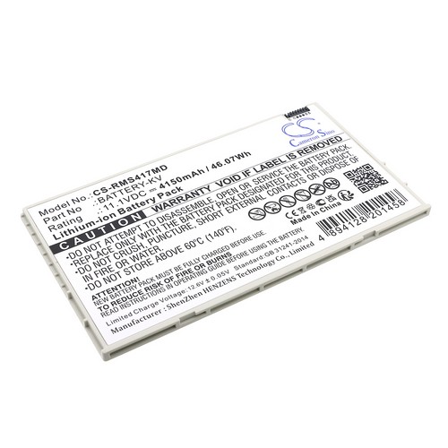 Replacement Battery for iRay BATTERY-KV Mars1417V-TSI Mars1717V-TSI Mars1717V-PSI Mars1417V