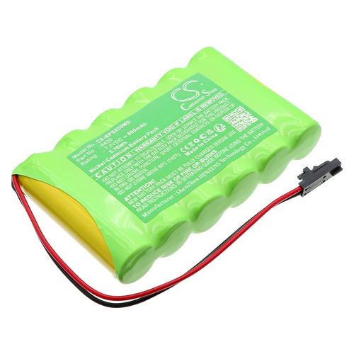 Replacement Battery for Respironics 6420 B11556 H2502 OM11556 2500 Smart Recorder