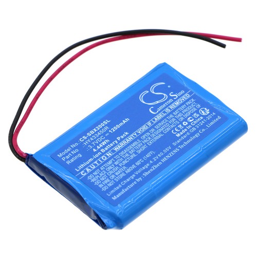 Replacement Battery for Swisstone HY433450R BX200
