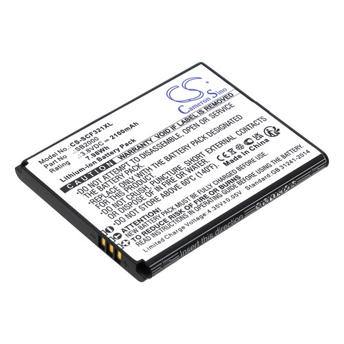 Replacement Battery for Schok SB2000 Flip SC3218T Flip SC3218B
