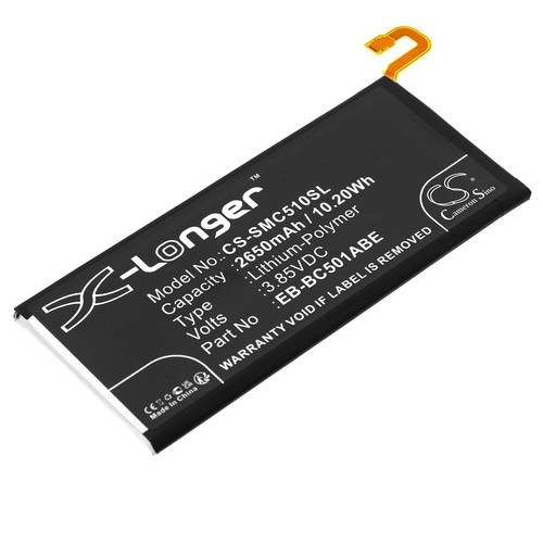 Replacement Battery for Samsung EB-BC501ABE Galaxy C5 Pro Galaxy C5 Pro Duos GT-C501 GT-C5010