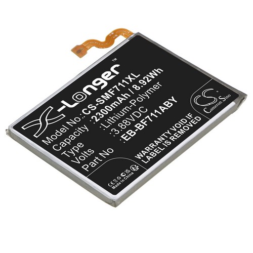 Replacement Battery for Samsung EB-BF711ABY GH82-26270A Galaxy Z Flip 3 SM-F711B SM-F711J SM-F711D