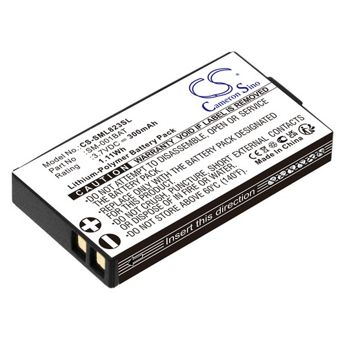 Replacement Battery for SIMOLIO SM-001BAT SM-823 SM-823D SM-8245 SM-863D SM-823D Pro SM-824D1