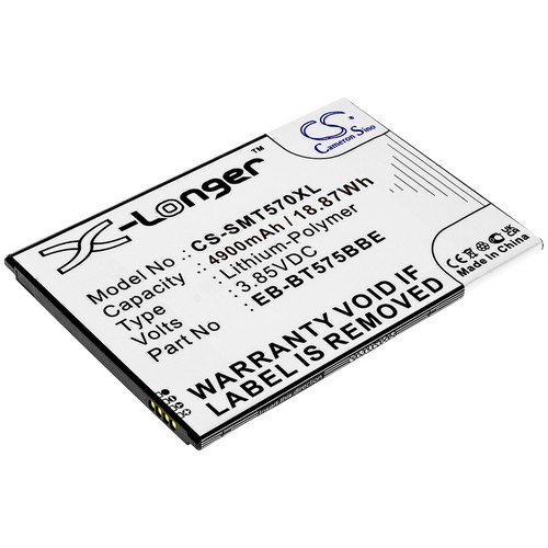 Replacement Battery for Samsung EB-BT575BBE GH43-05039A Galaxy Tab Active 3 Galaxy Tab Active 3 8.0