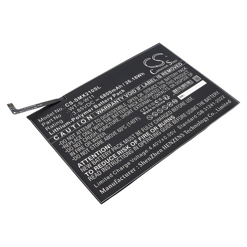 Replacement Battery for Samsung WT-S-W11 Galaxy Tab A9+ 5G 11 SM-X210 SM-X210NZAEXAR SM-X216
