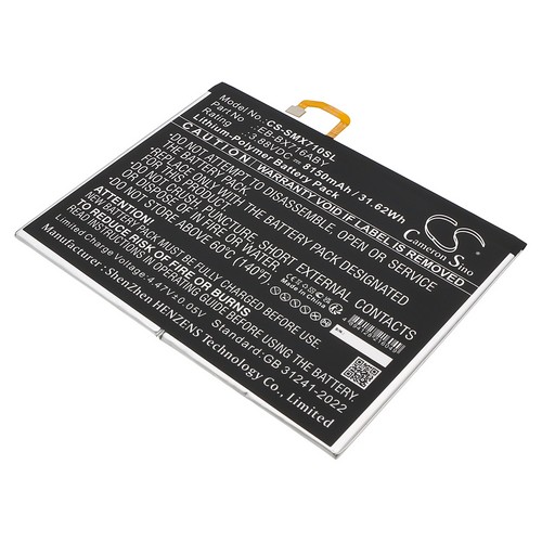 Replacement Battery for Samsung EB-BX716ABY GH82-31774A Galaxy Tab S9 SM-X710 SM-X710N SM-X716
