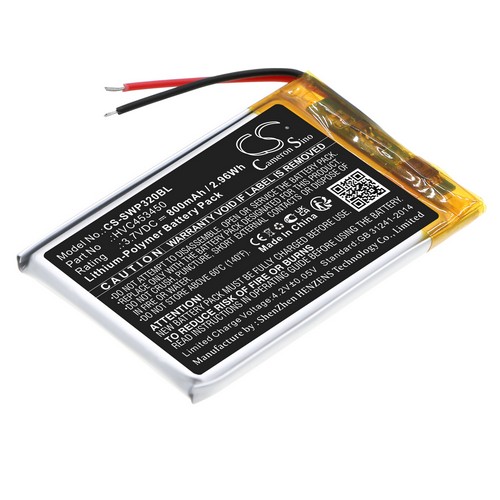 Replacement Battery for Stripe HVC453450 WisePad 3 WPC32
