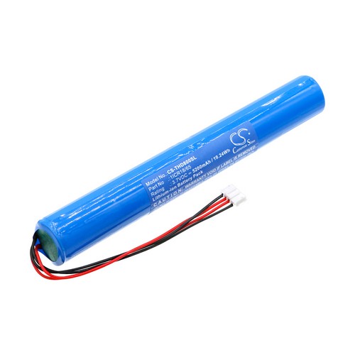 Replacement Battery for Tecsun 1ICR18/65 HD80