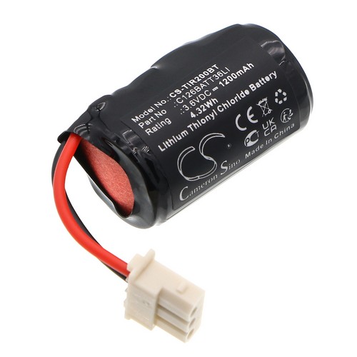 Replacement Battery for Technoalarm C126BATT36LI IR200