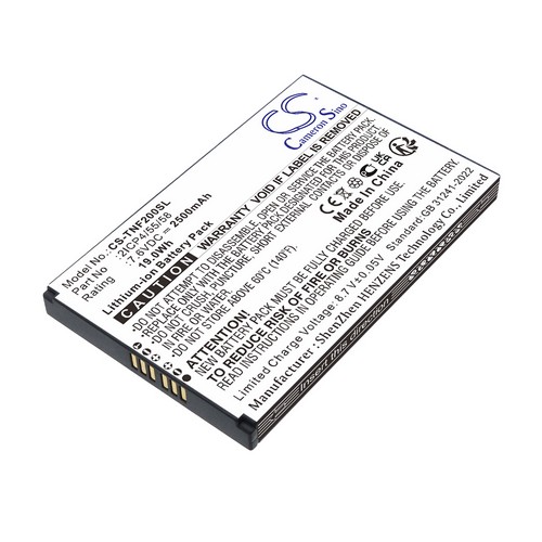 Replacement Battery for Feitian 2ICP4/55/58 F20 F20 Smart POS
