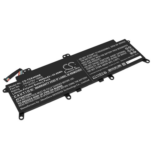 Replacement Battery for Toshiba PA5278U-1BRS Tecra X40-D-145 Tecra X40-D-176 Tecra X40-E-10Q Tecra