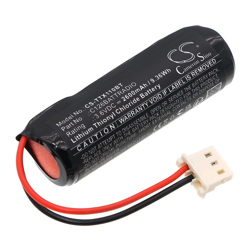 Replacement Battery for Technoalarm C126BATTRADIO TX110 TX120 TX210 TX310