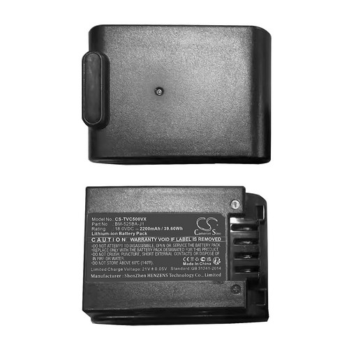 Replacement Battery for Toshiba BP18025D BM-525BA-J1 BM-525BA-J2 BM-525BD-J1 VC-CLX50-N VC-CLX50-R