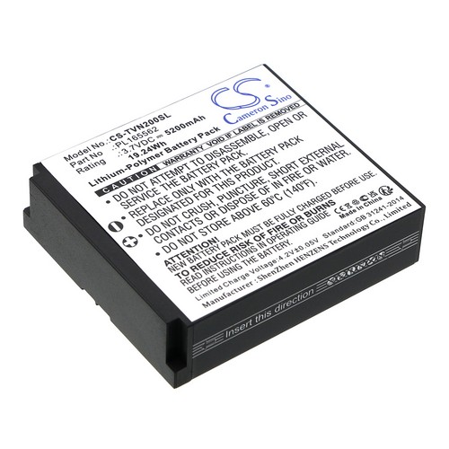 Replacement Battery for TwoNav PL165562 Aventura 2