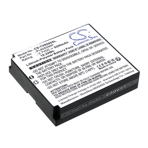 Replacement Battery for TwoNav PL605056P Aventura 500 Aventura Aventura Motor