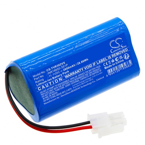Replacement Battery for TOTAL INR18650-3S1P TVCRR30201