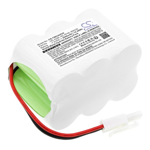 Replacement Battery for TWINBIRD HC-4326 905235 HC-AF46 102000 HC-4326P HC-4326BL HC-4326DGY