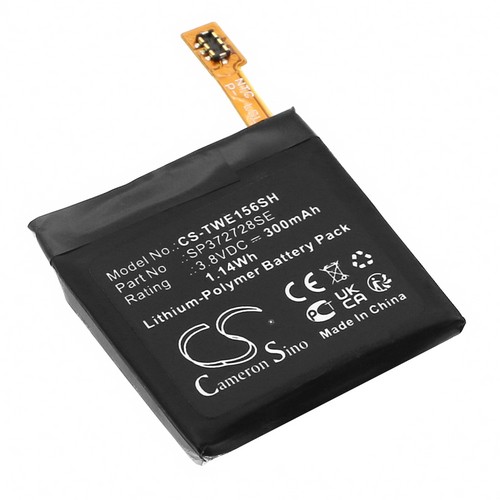 Replacement Battery for Ticwatch SP372728SE WE11056 2 2E 2S
