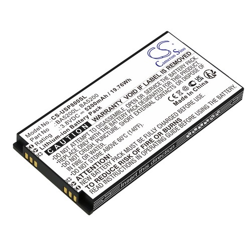 Replacement Battery for UniStrong BA5200L BA5200 P8II E