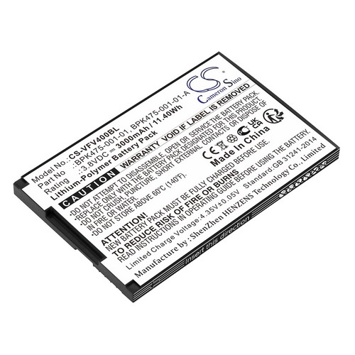 Replacement Battery for Verifone BPK475-001-01 BPK475-001-01-A V400M V400M Plus 4G M435-003-04-NAA-S