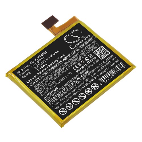 Replacement Battery for Verizon TLp007A1 Palm PVG100 PVG100E PVG100EU