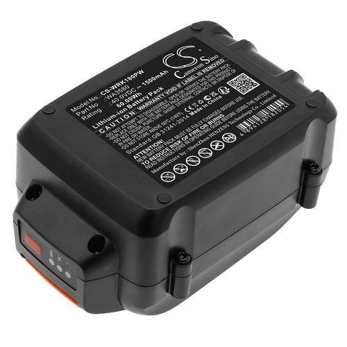 Replacement Battery for Worx WA3580 WG180 WG280 WG380 WG580 WG640 WA3747 WA3877