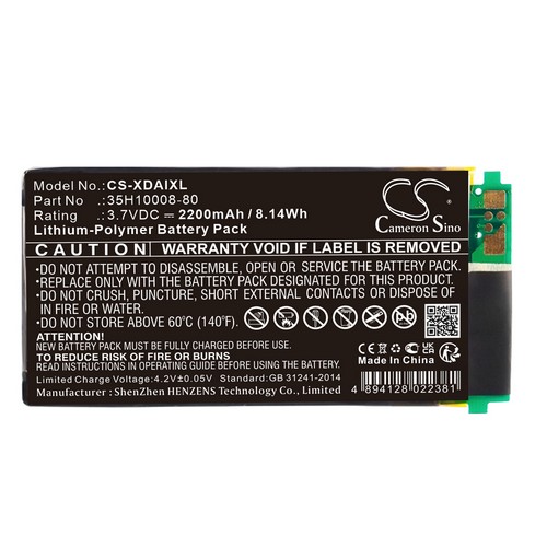 Replacement Battery for T-Mobile 35H10008-80 MDA i