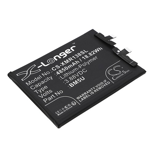 Replacement Battery for Redmi BM5U Note 13 Pro+ 23090RA98C