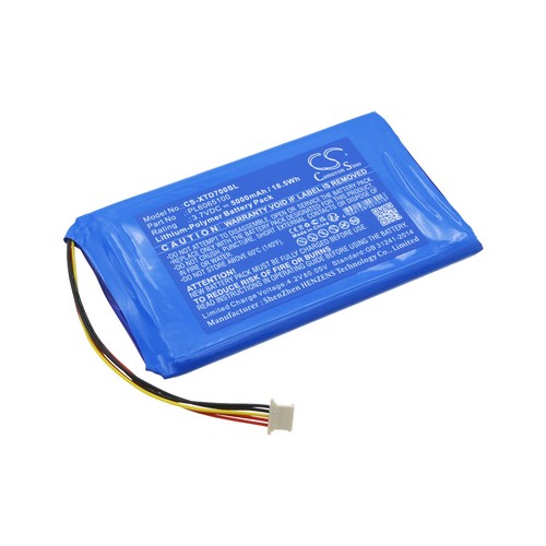 Replacement Battery for XTOOL PL6065100 AutoPropad Basic Key Programmer EZ300 Pro Scanners D7