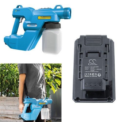 Replacement Battery for YILI YLD01-20V2AH YLD01-20V4AH YLQ2010D-B