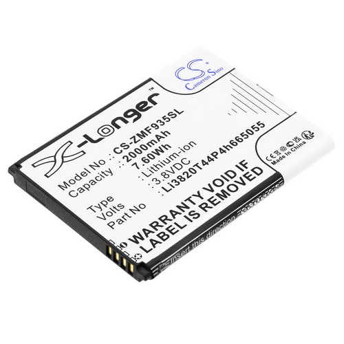 Replacement Battery for ZTE Li3820T44P4h665055 MF935