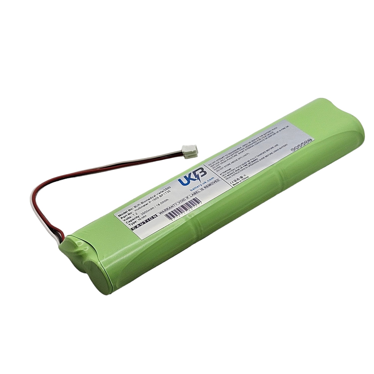 Fluke multimeter P-1505 Compatible Replacement Battery