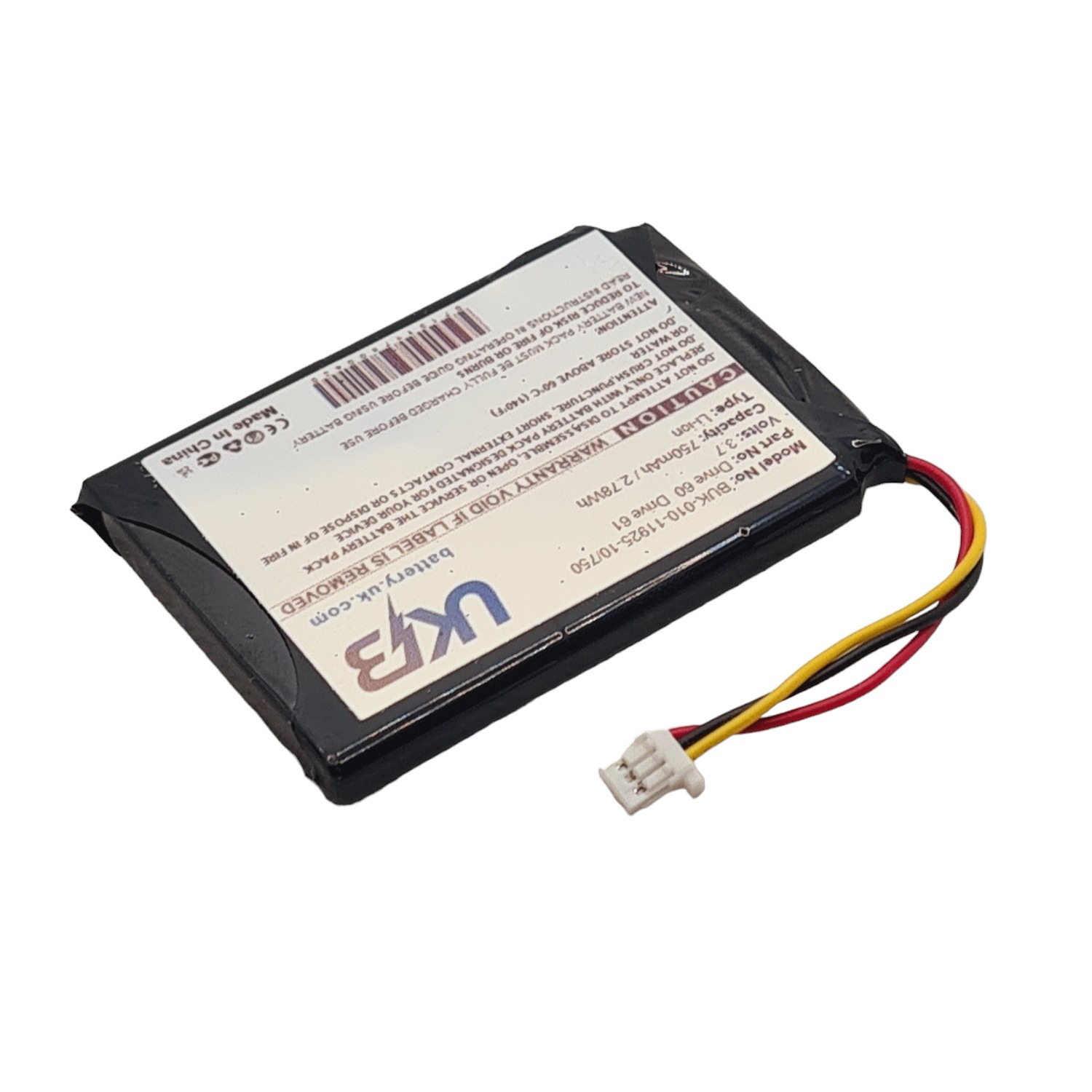 GARMIN ProTrashbreaker Compatible Replacement Battery