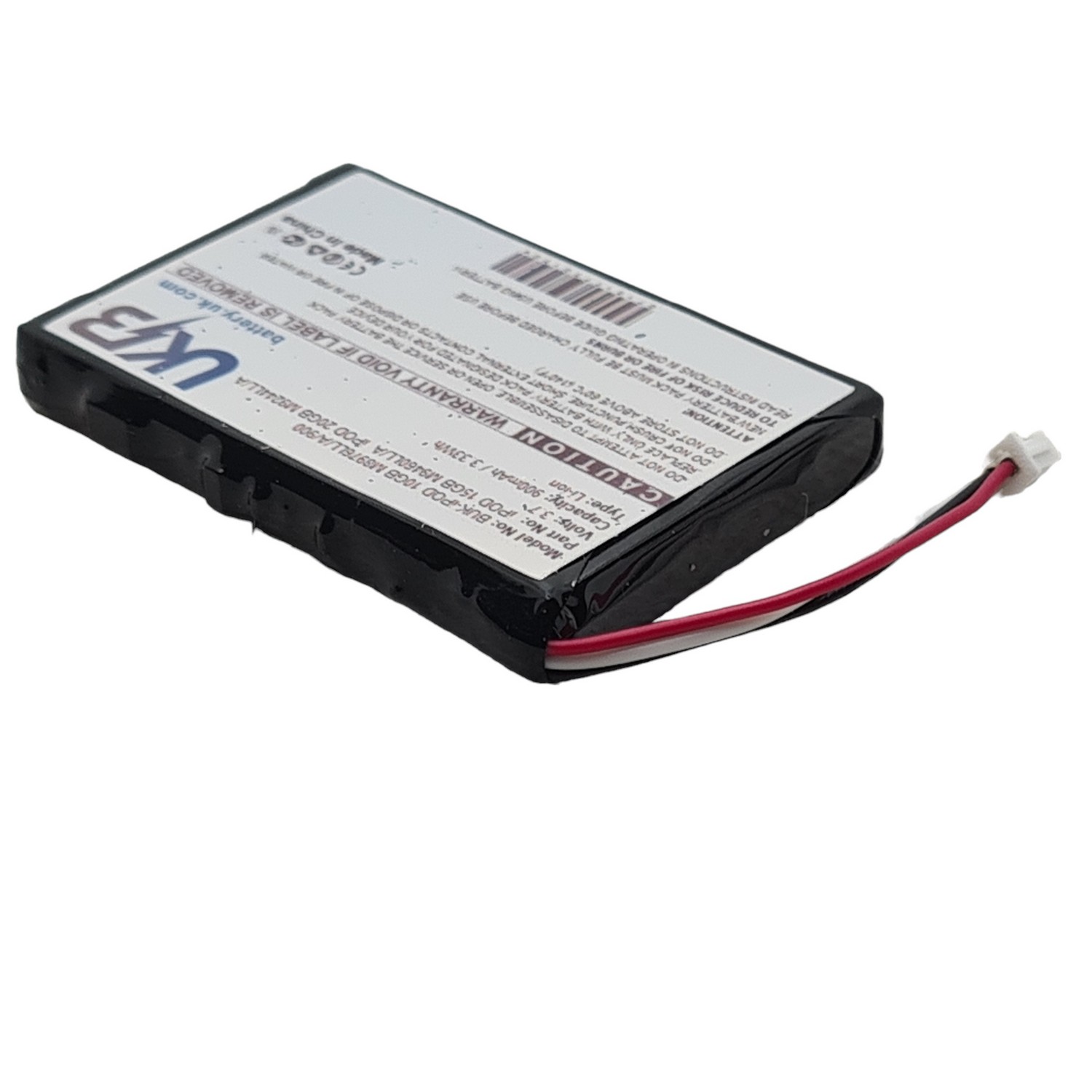 APPLE iPod 10GBM8976LL-A Compatible Replacement Battery