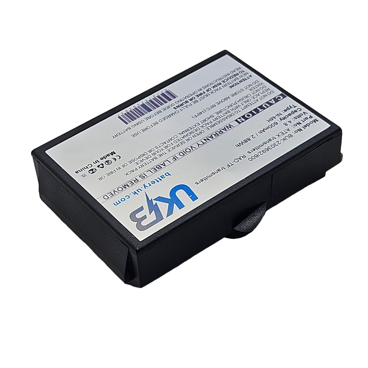 IKUSI T72 ATEX transmitters Compatible Replacement Battery